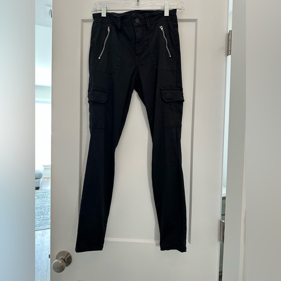 Level 99 Pants & Jumpsuits Level 99 Black Skinny Cargo Pants Poshmark